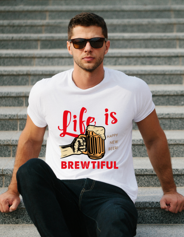 LIFE IS BREWTIFUL✫REGULAR FIT✫