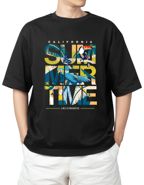 FEEL THE VIBE-CALIFORNIA SUMMER TIME✫OVERSIZED FIT✫