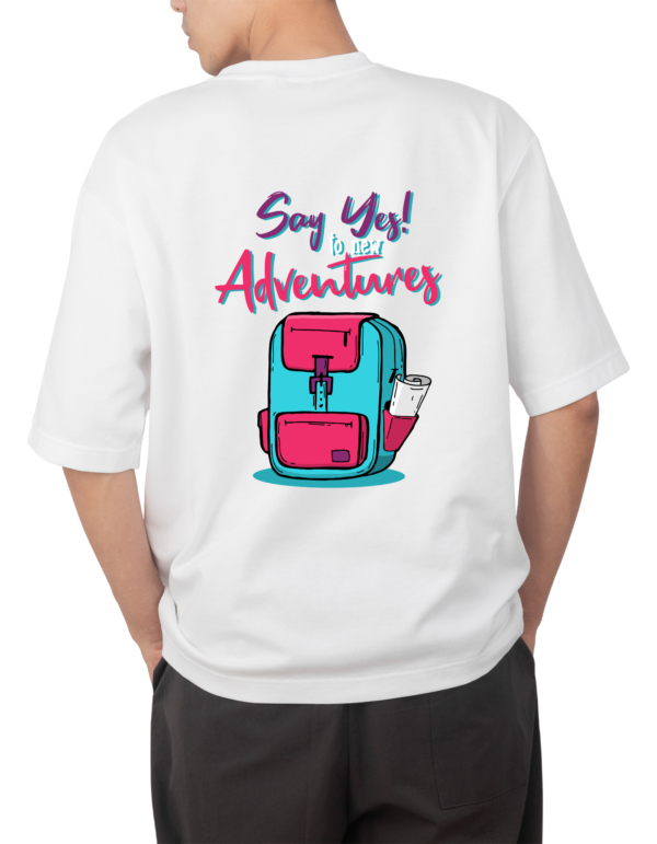 SAY YES TO NEW ADVENTURE✫OVERSIZED FIT✫